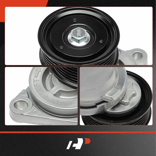 A-Premium Belt Tensioner Assembly with Pulley Compatible with Mazda