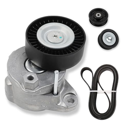 Dasbecan Engine Serpentine Drive Belt Tensioner Kit for Mercedes-Benz