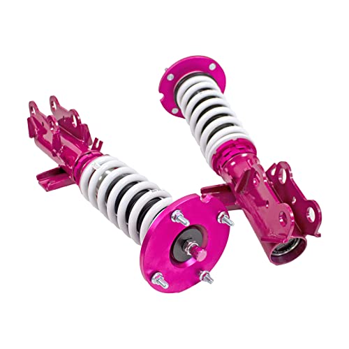 Godspeed MSS0244-B MonoSS Coilover Lowering Kit, Fully Adjustable, Ride Height, Spring Tension And 16 Click Damping, compatible with Ford Flex 2013-19 (No MagneRide Suspensions)