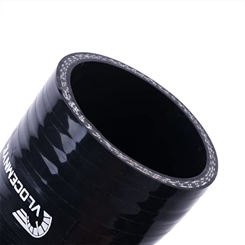 Silicone Reinforced Turbo/Intercooler/Intake Piping Coupler Industrial Hydraulic Hoses 4-Ply(5.4mm) (90 Degree ID 1 1/2" -1 3/4" inch (38mm-44mm)) - style: 90 Degree ID 1 1/2" -1 3/4" inch (38mm-44mm)