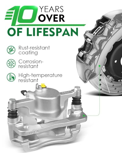Front Left & Right Disc Brake Caliper Assembly for Civic 1996-2011