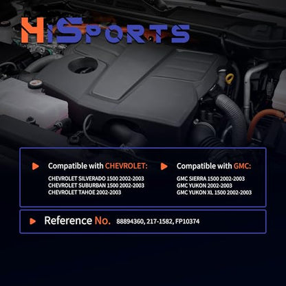 HiSport 88894360 Fuel Injection Pressure Regulator 3.5Bar 89017382 - size: HSFPR71582