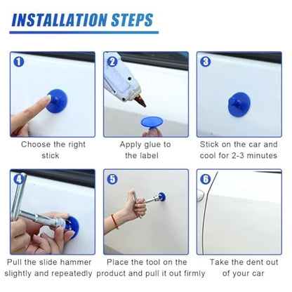 18PCS Car Dent Puller Kit