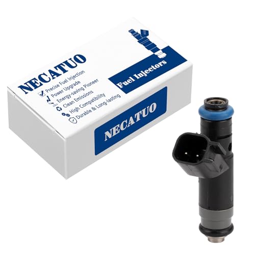 FJ483 Fuel Injector 1PC Compatible with Chrysler Dodge 2.0L 2.4L - color: Set of 1, size: FJ483
