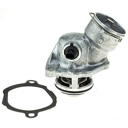 MotoRad 668-212 Thermostat - Mercedes-Benz E350 (06-11) C300 (08-12) ML350 (06-11) GLK350 (10-12) C230 (06-09) CLK350 (06-09) R350 (06-12) C350 (06-11) C280 (06-07) SLK350 (05-11) SLK280 (06-08)