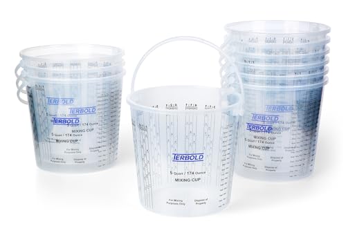 Paint Mixing Cups - size: 5 Quarts