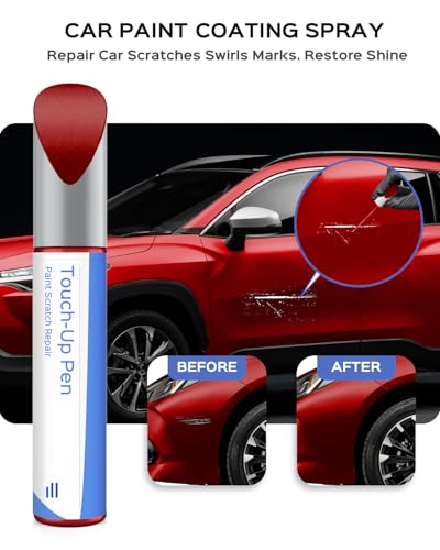 3T3 Ruby Flare Pearl Touch Up Paint Compatible with Toyota Exact Match Chips and Nicks Touch Up - color: Ruby Flare Pearl(3T3) compatible with All Models