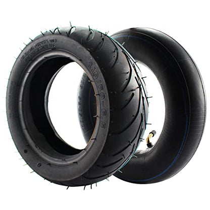 110/50-6.5 90/65-6.5 Outer Tire Inner Tube Angled Valve Stemnner - size: 6.5 2PCS Inner and Outer Tires with Accessories