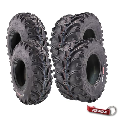 Kenda Bear Claw Front 23x7-10 & Rear 23x10-10 ATV, UTV, or SXS Tires - size: 23x7-10 & 23x10-10