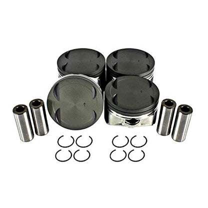 DNJ P196 Piston Set Standard for 2010-2012 Hyundai Genesis Coupe 2.0L L4 16V DOHC 1998cc - size: 1. Standard (STD)