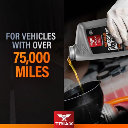 TRIAX Synergy SRT 10W-40 - Full Synthetic, Friction Modified Engine Oil - 20K Miles, API SP Licensed, 3x Wear Protection - Nano Boron and Moly Friction Modified (5 Quart) - size: 5 Quart