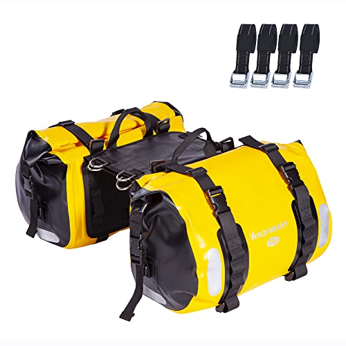 WILD HEART Waterproof bag Motorcycle saddlebags 40L Tank bag Motor Side bags