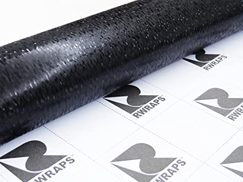Rwraps 3D Carbon Fiber Vinyl Car Wrap Film in Black Digital - 5ft x 2ft - color: 3D Carbon Fiber Black (Digital), size: 5ft x 2ft