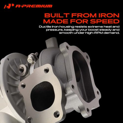 A-Premium RHF55 Complete Turbocharger Turbo Kit Compatible with Isuzu