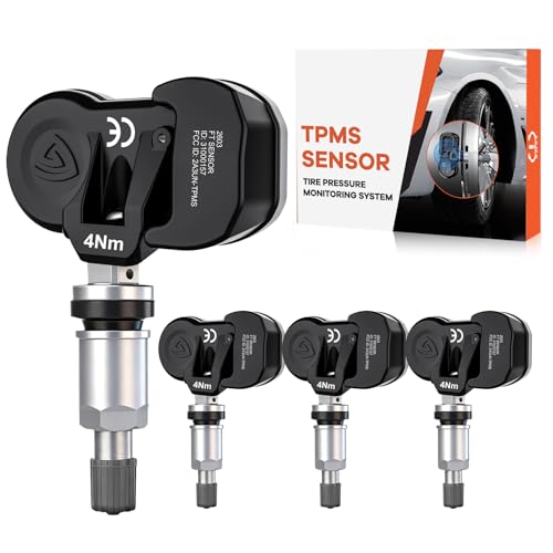 TPMS Sensor Multi-Protocol Tire Pressure Sensors 315MHz & 433MHz 4 PCS - size: 42607-33021
