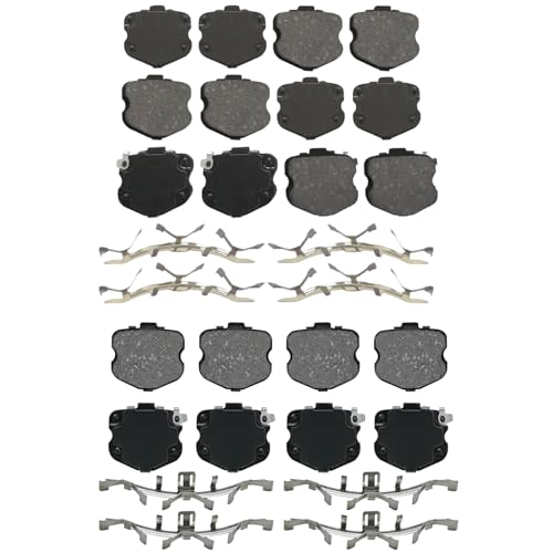 Detroit Axle - Brake Pads for 2006-2013 Chevrolet Corvette [Z06] - size: 4P502239/Kit