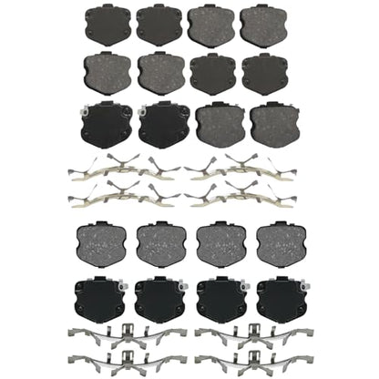 Detroit Axle - Brake Pads for 2006-2013 Chevrolet Corvette [Z06] - size: 4P502239/Kit