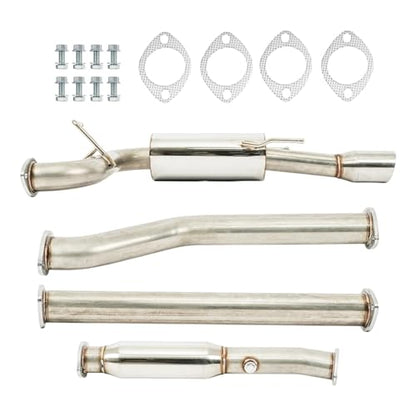 PHILTOP Cat-Back System Fit for 1993-1997 Toyota Corolla - size: 1993-1997 Toyota Corolla