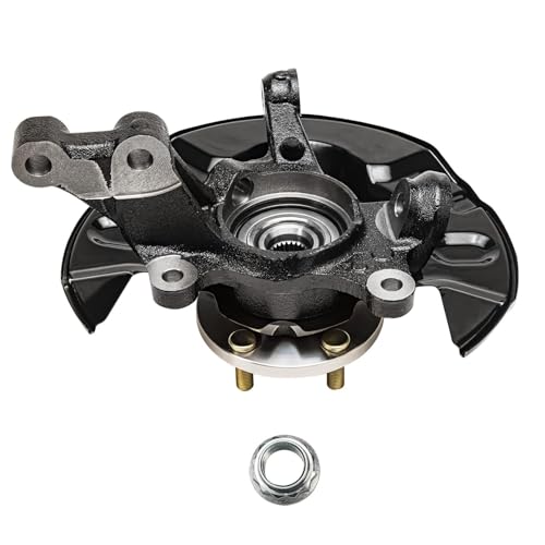 Detroit Axle - Front Steering Knuckles & Hub Bearings Lower Control Arms - size: 4CU47744/4PC