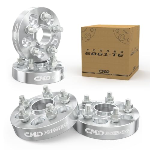Customadeonly CMO 1.25" 5x114.3 to 5x127 Wheel Adapters for Ford 4pcs