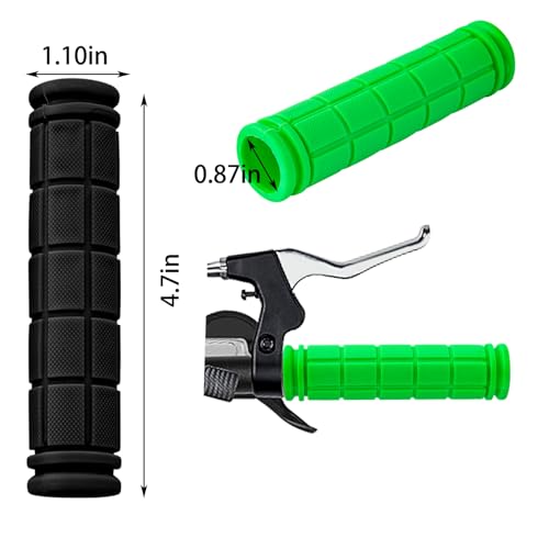 ONLYFU 6 Pieces Bike Handlebar Grips Premium Non-Slip Bicycle Handlebar Grips Cover for Bikes Scooters BMX Mountain Bikes Scooters Cruiser Tricycle (6 Pcs)