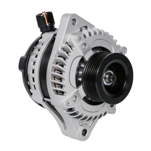 11150N Alternator Fit for 2005-2007 Honda Odyssey, 2005-2008 Pilot, 2006-2008 Ridgeline, 2003-2009 Acura MDX 3.5L 3.7L, 2004-2008 TL, 2005-2008 RL, Replace# 31100-RDJ-A01 AND0339, 130Amp 12V - size: 11150N