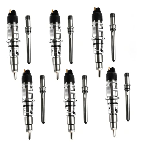 0445120050 0986435562 6Pcs Diesel Injectors W/Tube For Ram 2500 3500 6.7L