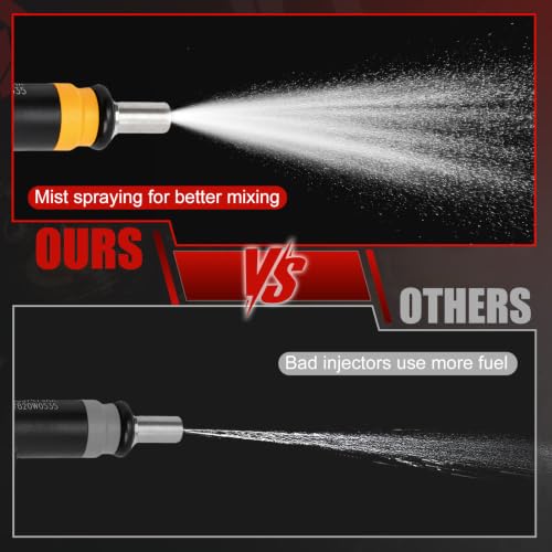 05037479AA Fuel Injector Set of 8 Compatible with 2011-2018 Ram 1500 5.7L - color: RP-FI05901