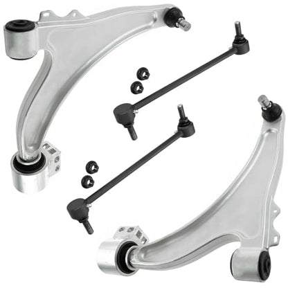 Detroit Axle - 4pc Front End Control Arms Kit for Chevrolet Malibu Limited - size: 4CS48150/4PC