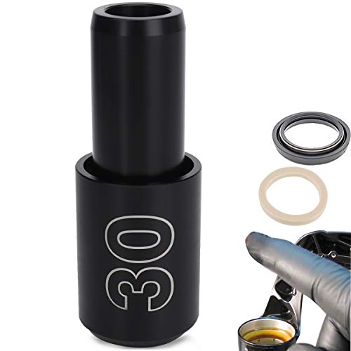 Dust Seal Installation Tool Fork Dust Seal Driver Dust Wiper Installation Tool Guide Compatible for Fox Rockshox Suspension Fork Lower Leg in 30mm 32mm 34mm 35mm 36mm 40mm - style: Size 30