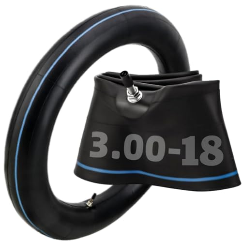 4.10/4.50-18" Heavy Duty Dirt Bike Inner Tube with TR4 Straight Valve for 110/100-18,110/90-18,110/80-18,120/90-18,120/80-18,100/100-18 Motorycle Rear Tire