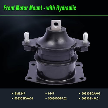 Engine Motor Mount Compatible with 2007 Odyssey EX LX 3.5L V6 - size: 2007 Odyssey EX LX 3.5L V6