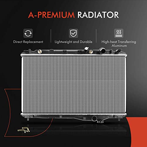 A-Premium Engine Coolant Radiator Assembly with Transmission Oil Cooler