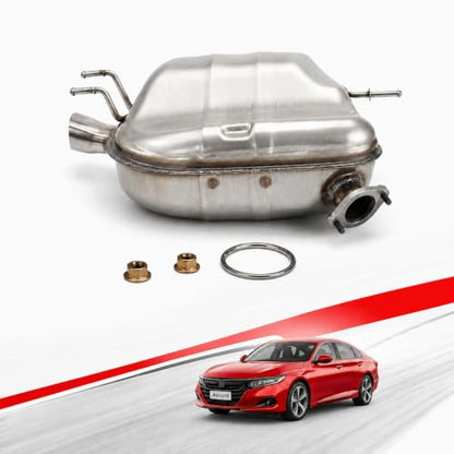 21145 Left Rear Exhaust Muffler for 2018-2022 Honda Accord 2.0L E414H - size: Honda Accord 2.0L 2018-2022