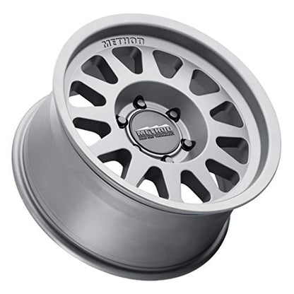 Method Race Wheels 704 Titanium 17x8.5" 6x5.5", 0mm offset 4.75" Backspace, MR70478560800 - color: Titanium, size: 17x8.5 inches, 6x5.5, 0/4.75"