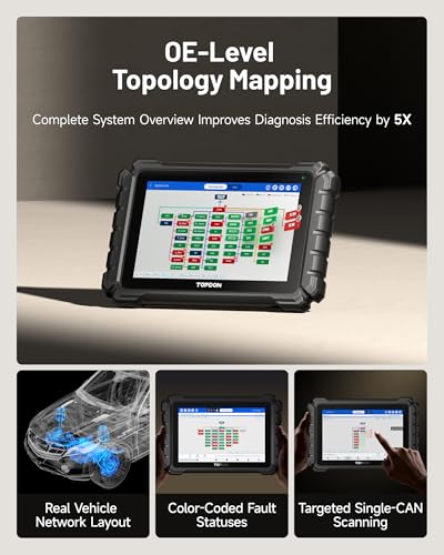TOPDON ONE Bidirectional Scan Tool, 10.1" Professional Diagnostic Tool