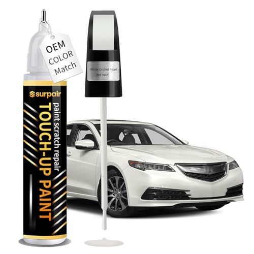 White Orchid Pearl NH788P Touch up Paint for Acura Car Scratch Remover Pen - color: White Orchid Pearl (NH788P)