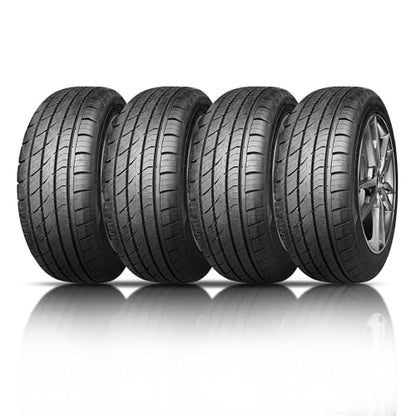 Set of 4 Finalist UN108 All Season 225/40R18 92W XL High Performance Tires - size: 225/40R18