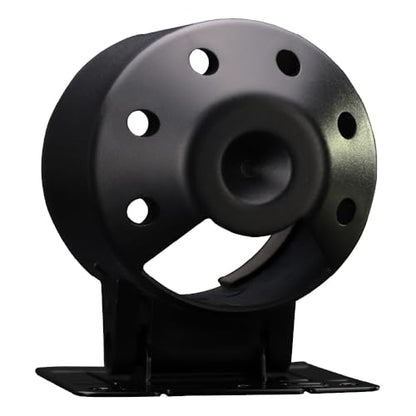 RACETECH 52mm Universal Single Gauge Mounting Cup & Stand – Black - color: Black, size: 52mm (2-1/16")