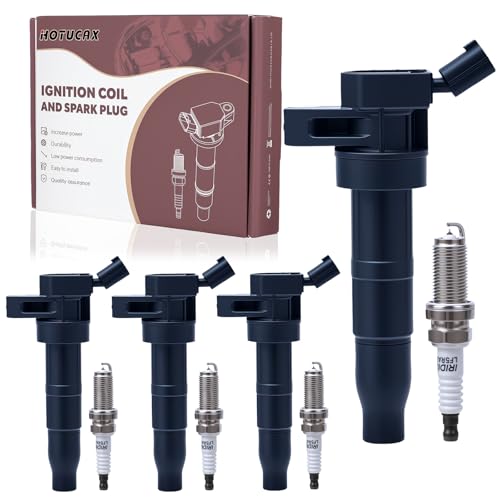 UF611 Ignition Coils & Spark Plugs Tune Up Kit, 4 Pack - size: UF611 & Spark Plugs