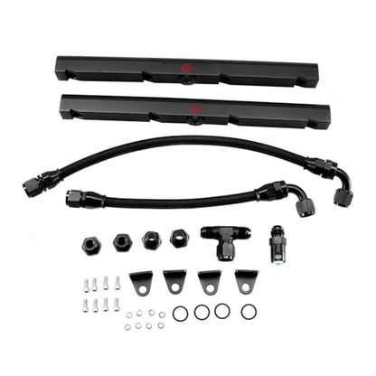 LS1 LS6 8AN Fuel Rails Kit, High Flow Fuel Rail with Fittings