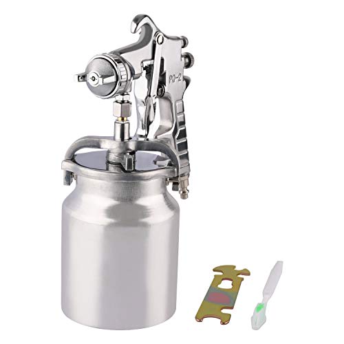 Professional Paint Spary Gun, High Pressure Siphon Feed Spray Gun with 1000cc Cup, Nozzle Tip Size 3.0mm for Automotive, Household and Furniture(3.0mm)
