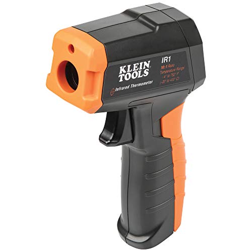 Klein Tools IR1 Infrared Thermometer with Targeting Laser, Auto-Hold, More - style: IR Thermometer