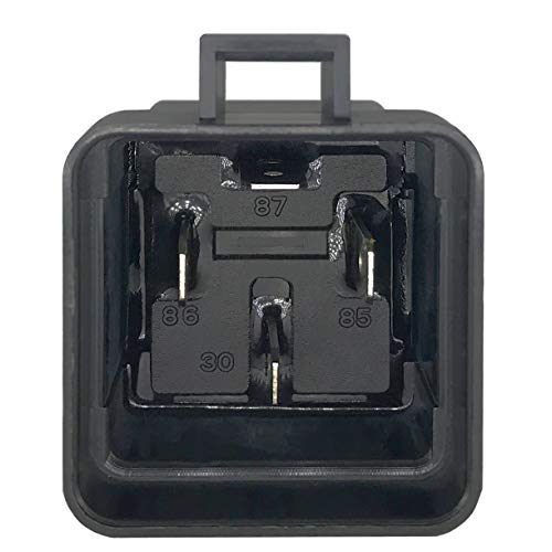4-pin 80/60Amp 12V DC Waterproof Automotive Relay with Heavy-Duty Wire - size: 5 relays