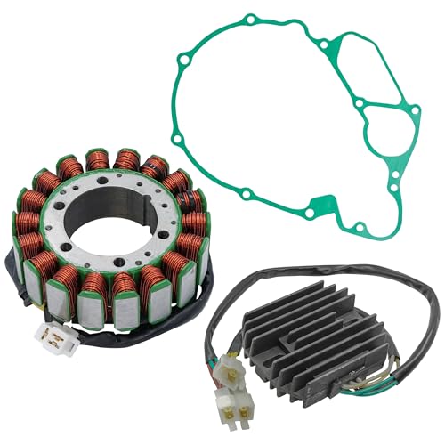Caltric Stator Regulator Rectifier W/Gasket Compatible With Honda Vt1100C3 Shadow Aero 1100 1998-2000