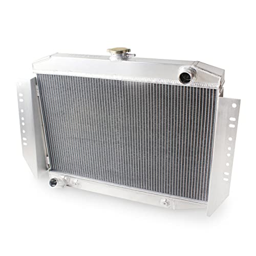 OHOB-COOL 3 Rows High Performance Flow Full Aluminum Radiator for 1972-1988 Jeep Cherokee Wagoneer J10 J20 5.9 V8 - size: 1972-1988 jeep