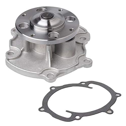 AUQDD AW5103 Professional Water Pump Kit With Gasket Fit For (Engine 2.8L/3.0L/3.6L V6) Bu-ick Enclave Lacrosse [Cadillac ATS CTS SRX STS] Chevy Equinox Colorado GMC Canyon Pontiac Saab Saturn Suzuki - size: AW5103