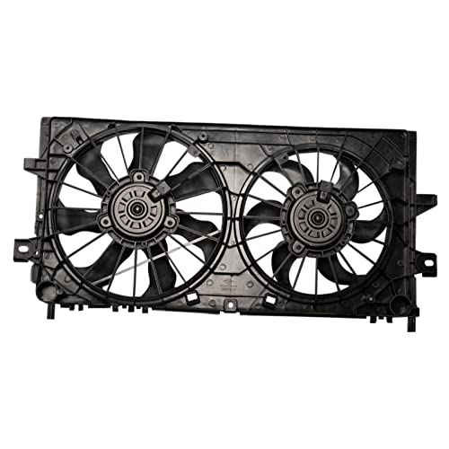 TRQ Radiator Dual Cooling Fan Assembly - style: RFA80434