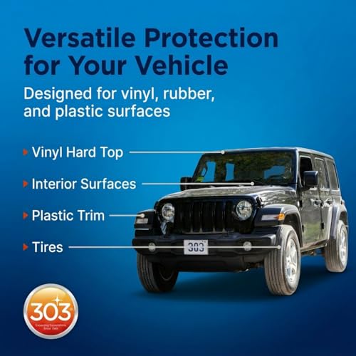 303 Automotive Protectant for Vinyl, Plastic & Rubber, 16 oz - size: 16 Ounce (Pack of 1)