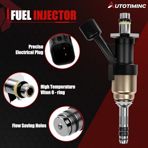 12668390 Fuel Injectors Set of 8 Compatible with Chevy 2014-2019 Silverado Suburban Tahoe Express 1500 Replacement for GMC Sierra Savana Yukon 4.3L 5.3L 6.2L Replace 12672368 12623116 12668649 - color: F-12672368